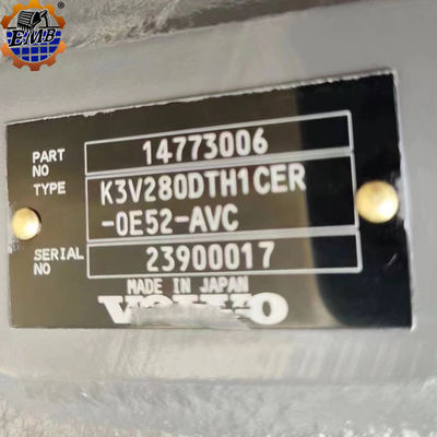 14773006 Hydraulikpumpe VOE14773006 für EC750 EC750D K3V280DTH Hydraulikpumpe